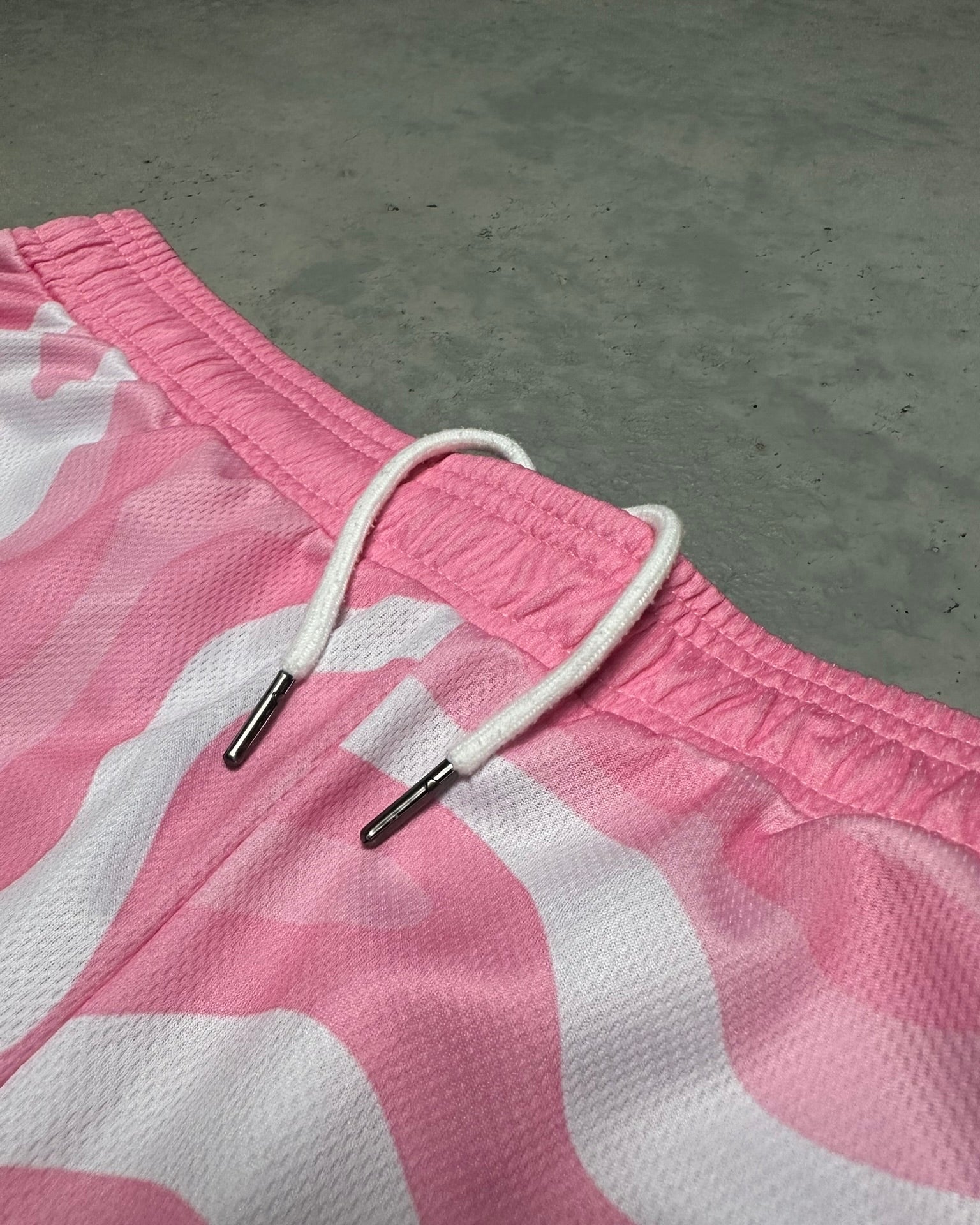 Pink MeshLive Shorts