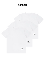SLIM TEE 3x WHITE