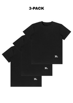 SLIM TEE 3x BLACK