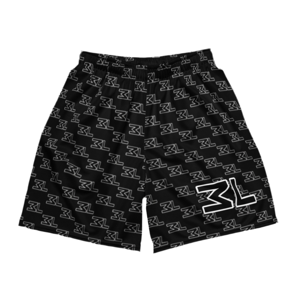 Monogramm Shorts Black