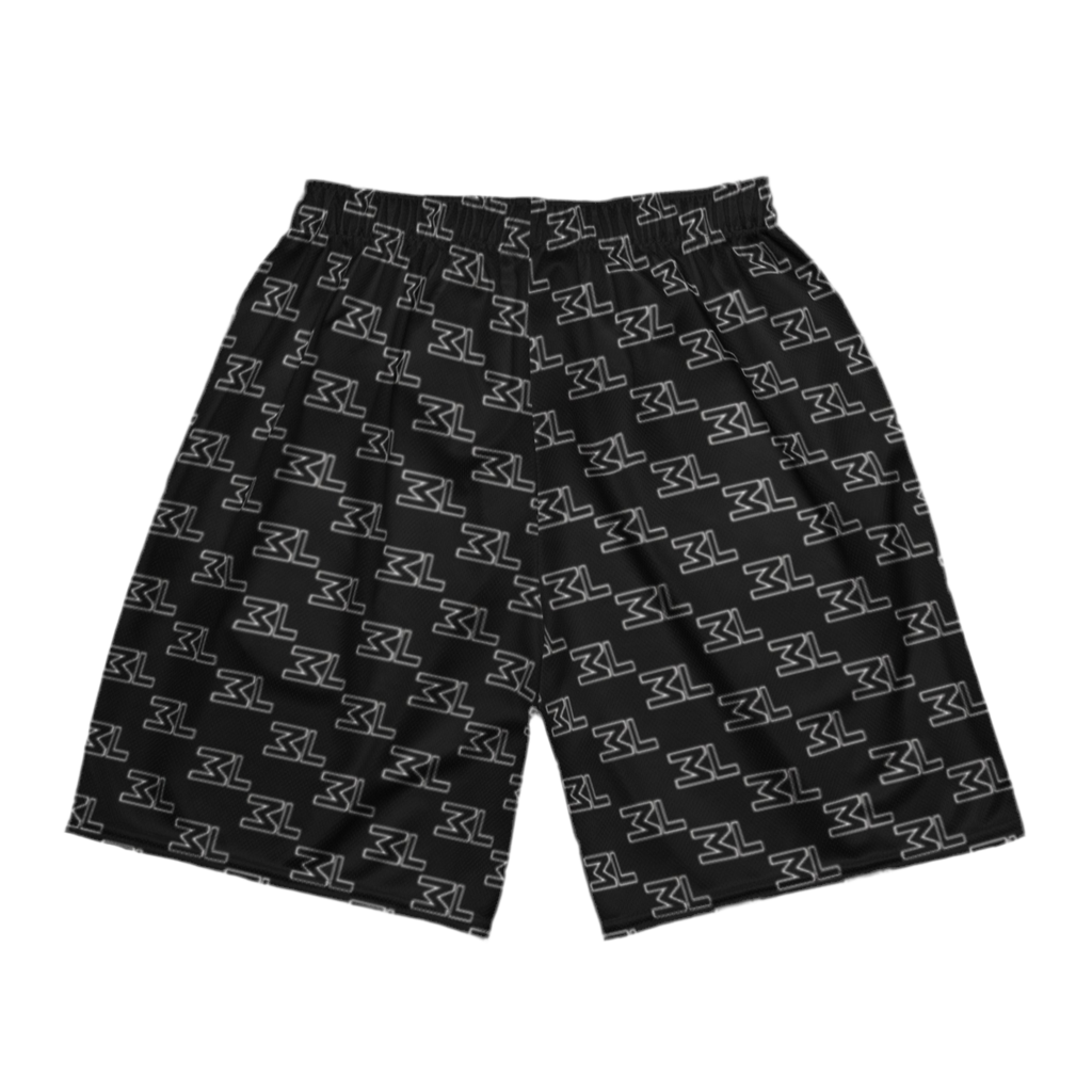 Monogramm Shorts Black