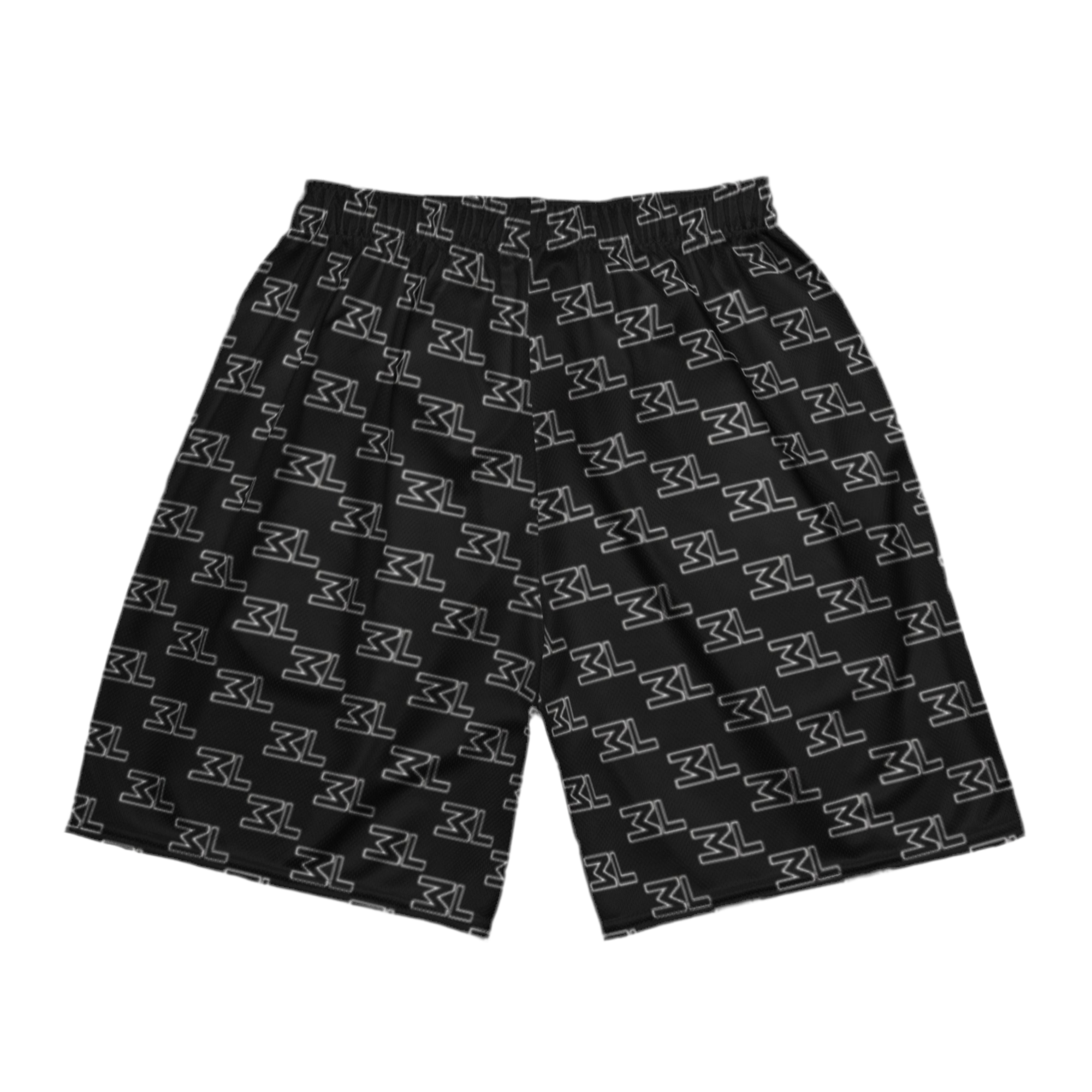 Monogramm Shorts Black