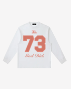 GOD DID. Longsleeve CORAL