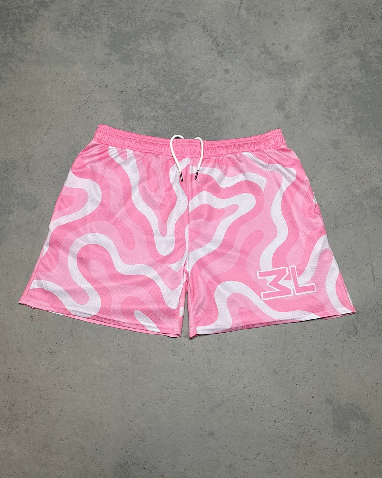 Pink MeshLive Shorts