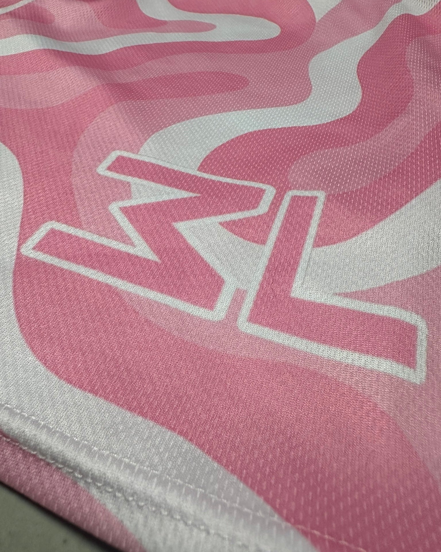 Pink MeshLive Shorts