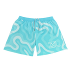 Turquoise MeshLive Shorts