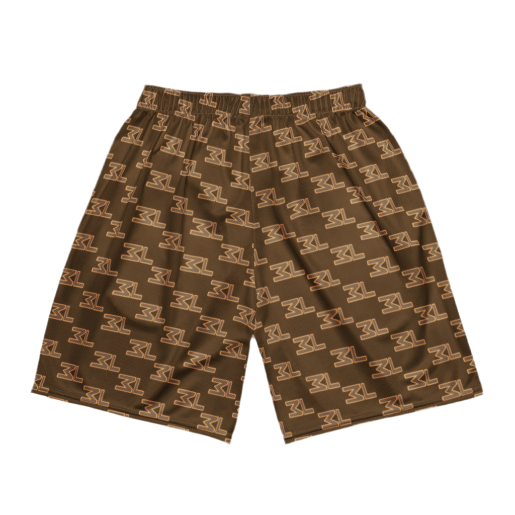 Monogramm Shorts Brown