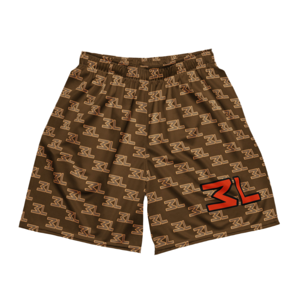 Monogramm Shorts Brown