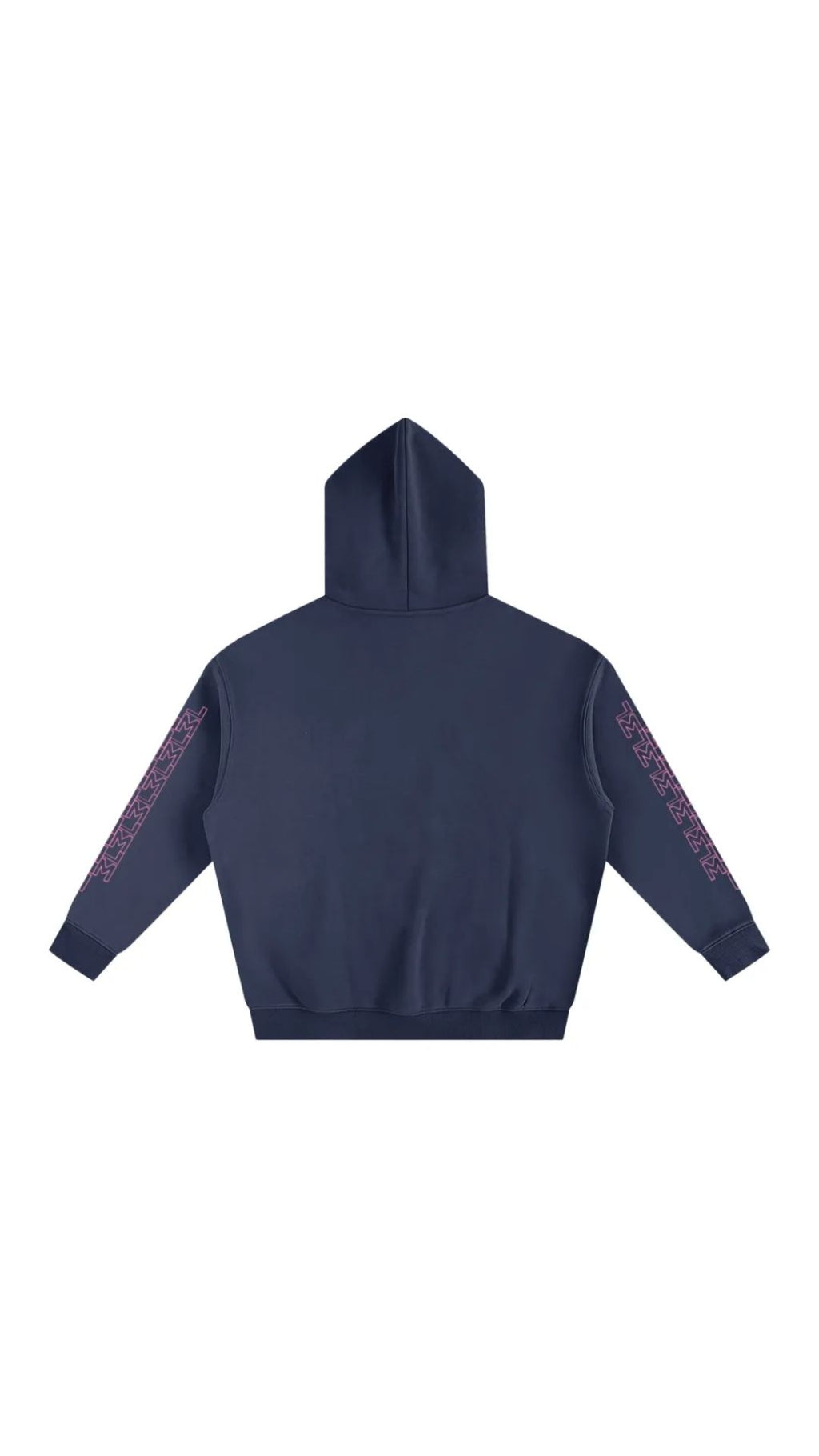 Monogram Navy Hoodie