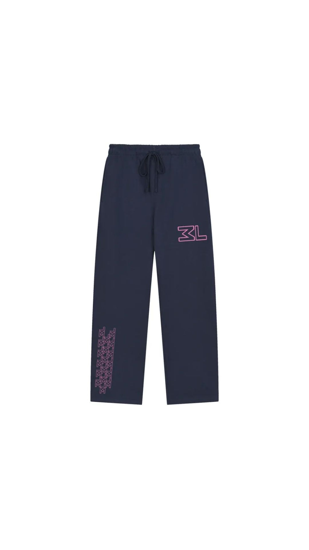 Monogram Navy Pants