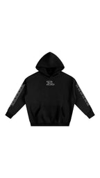 Monogram Black Hoodie