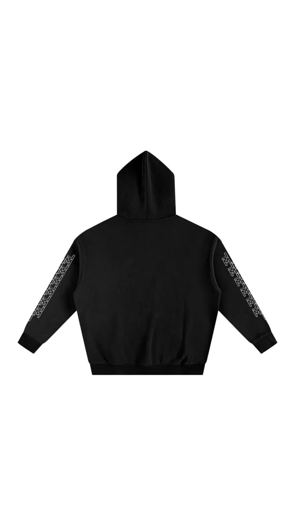 Monogram Black Hoodie