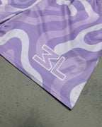 Purple MeshLive Shorts