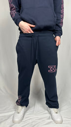 Monogram Navy Pants