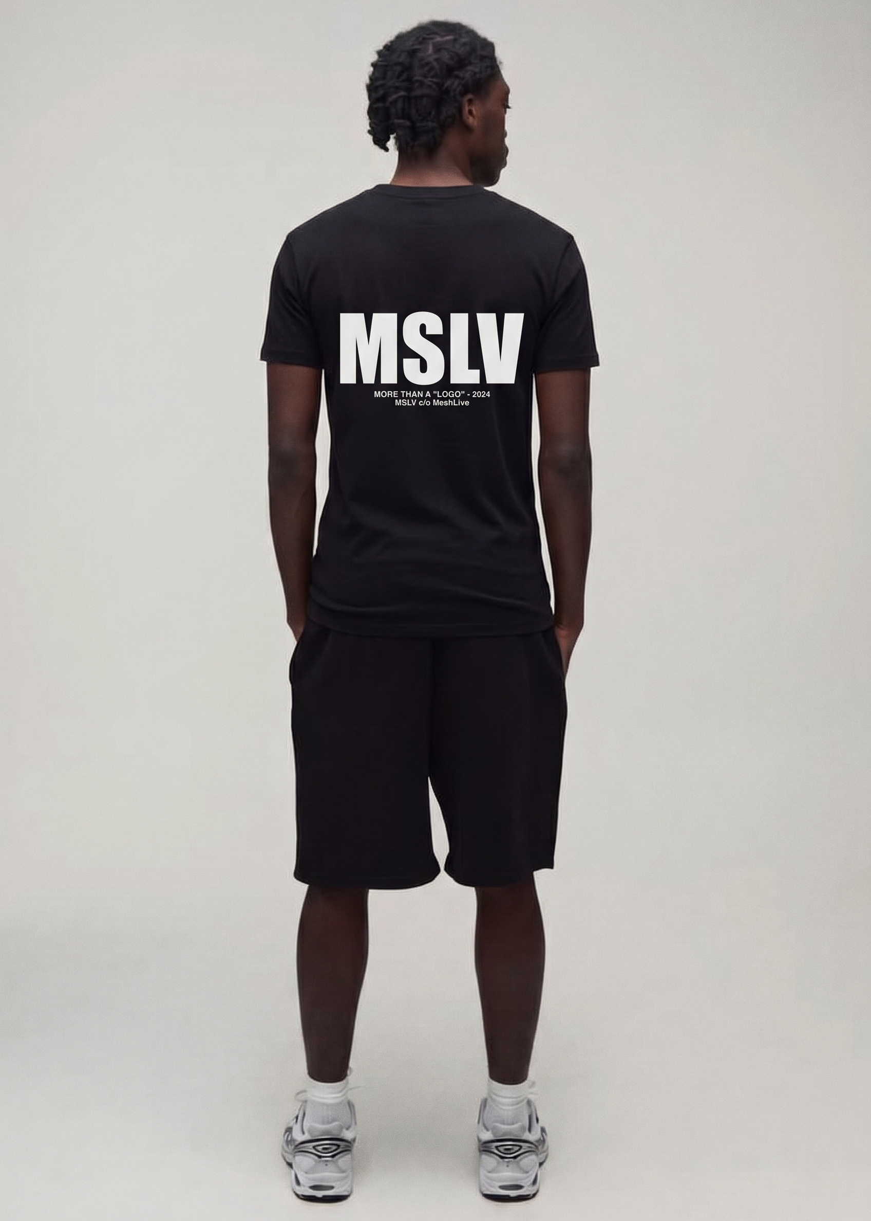 SLIM TEE 3x BLACK