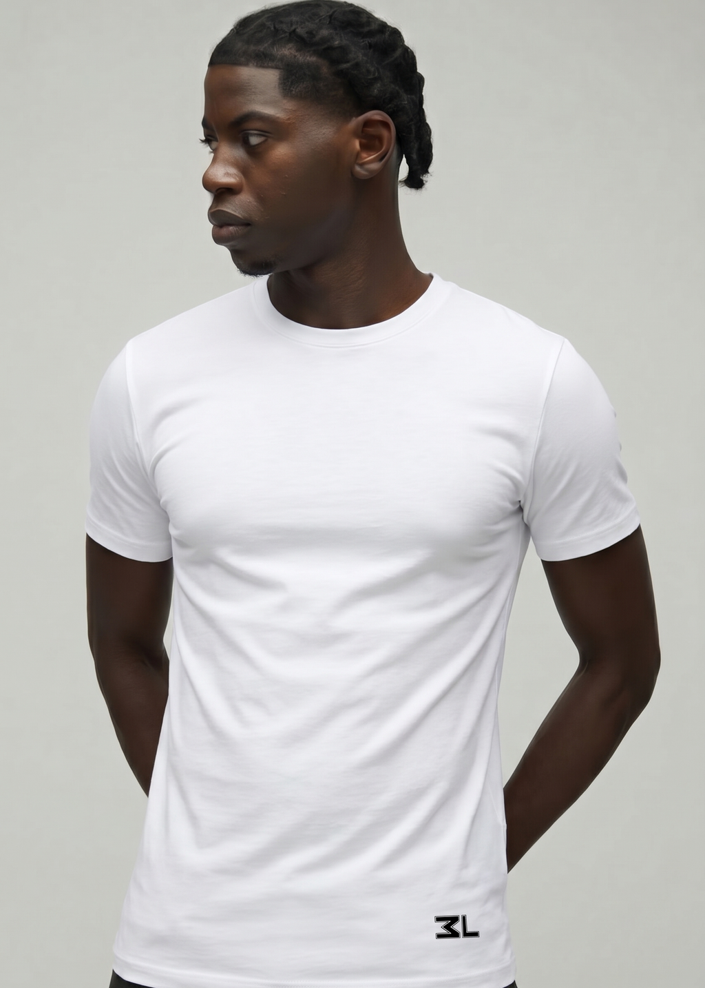 SLIM TEE 3x WHITE