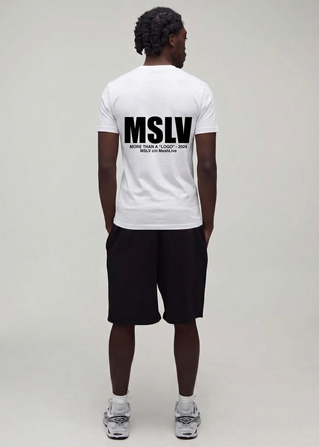 SLIM TEE 3x WHITE