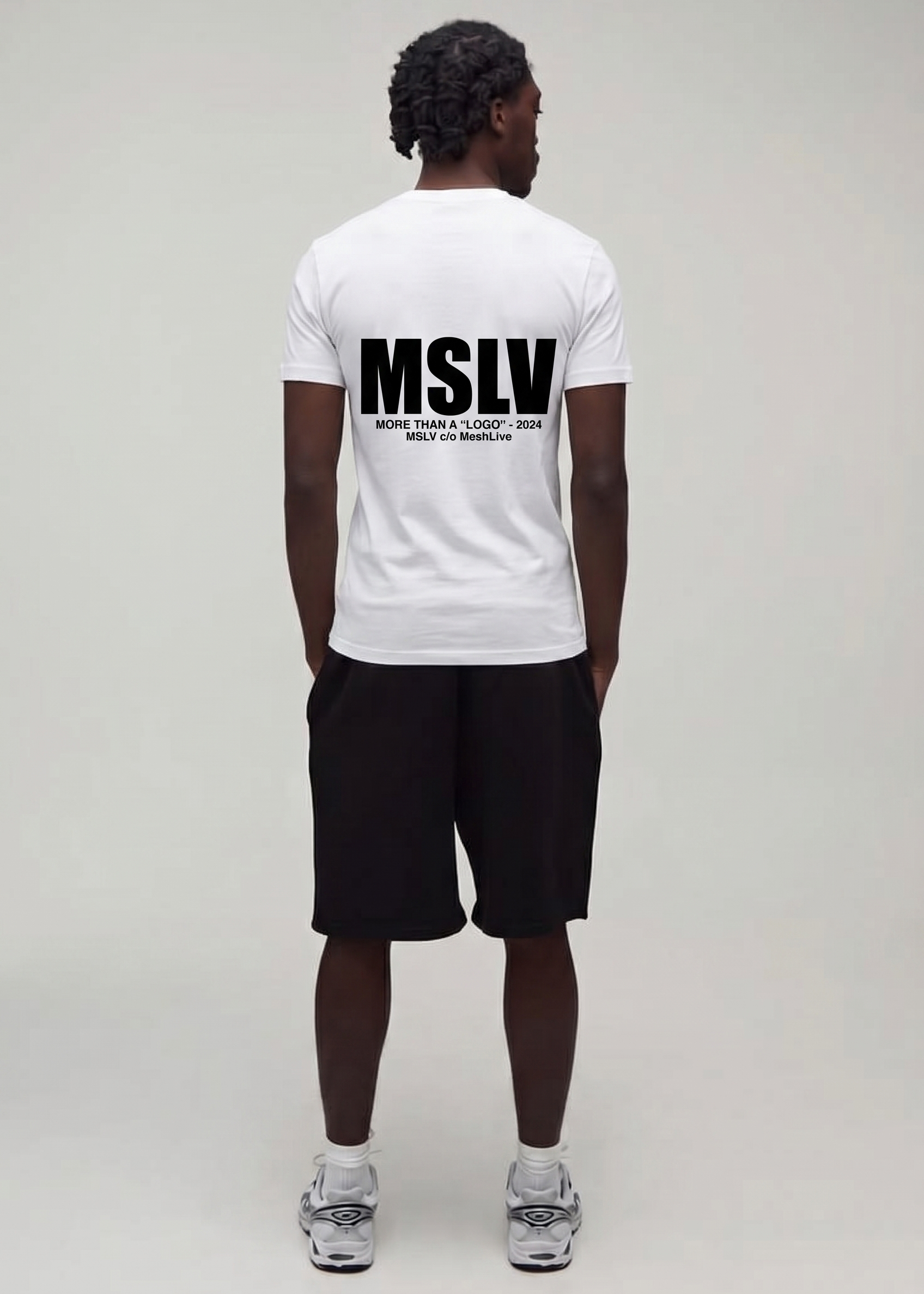 SLIM TEE 3x WHITE