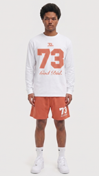 GOD DID. Longsleeve CORAL