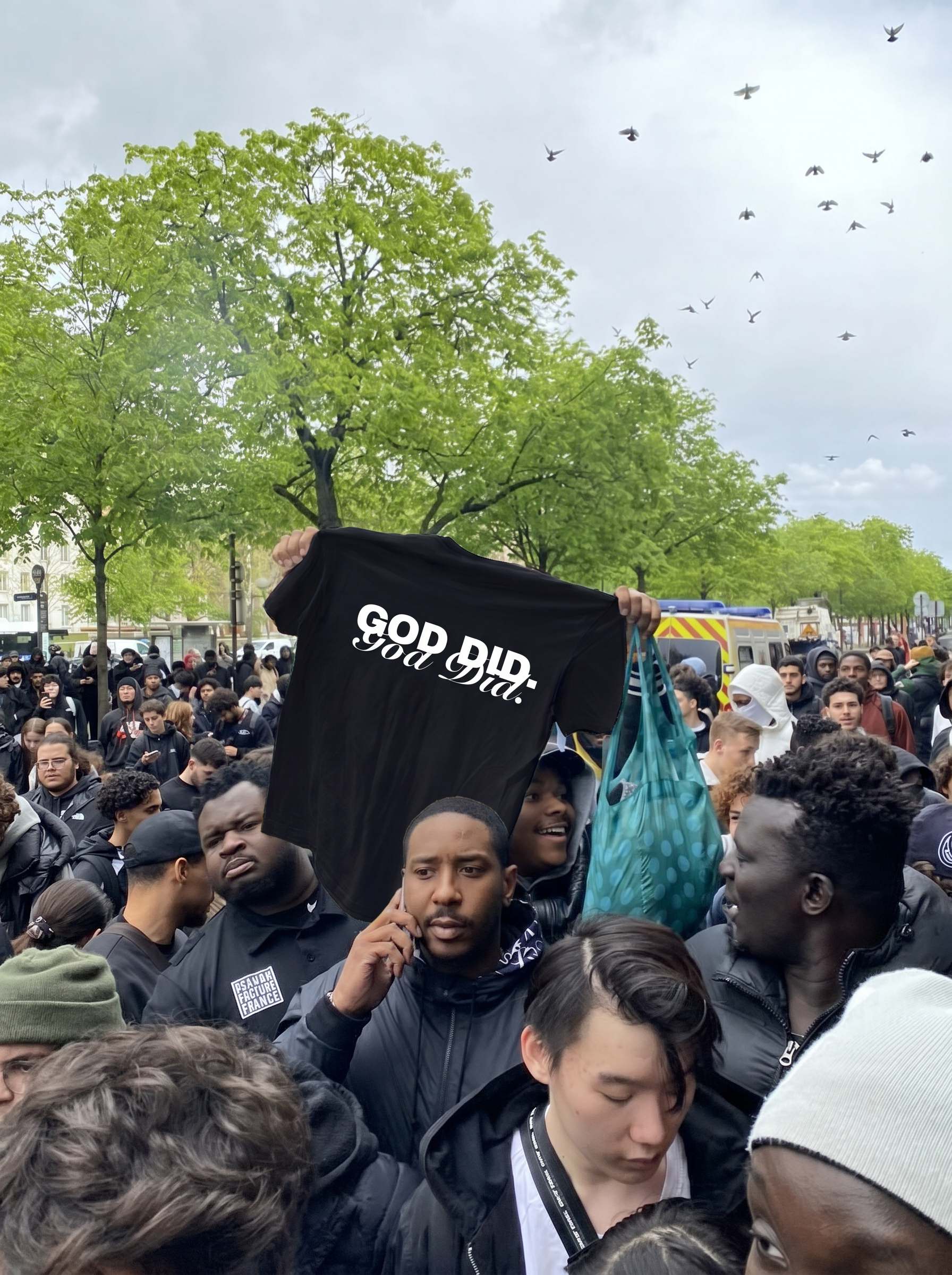 GOD DID. TEE