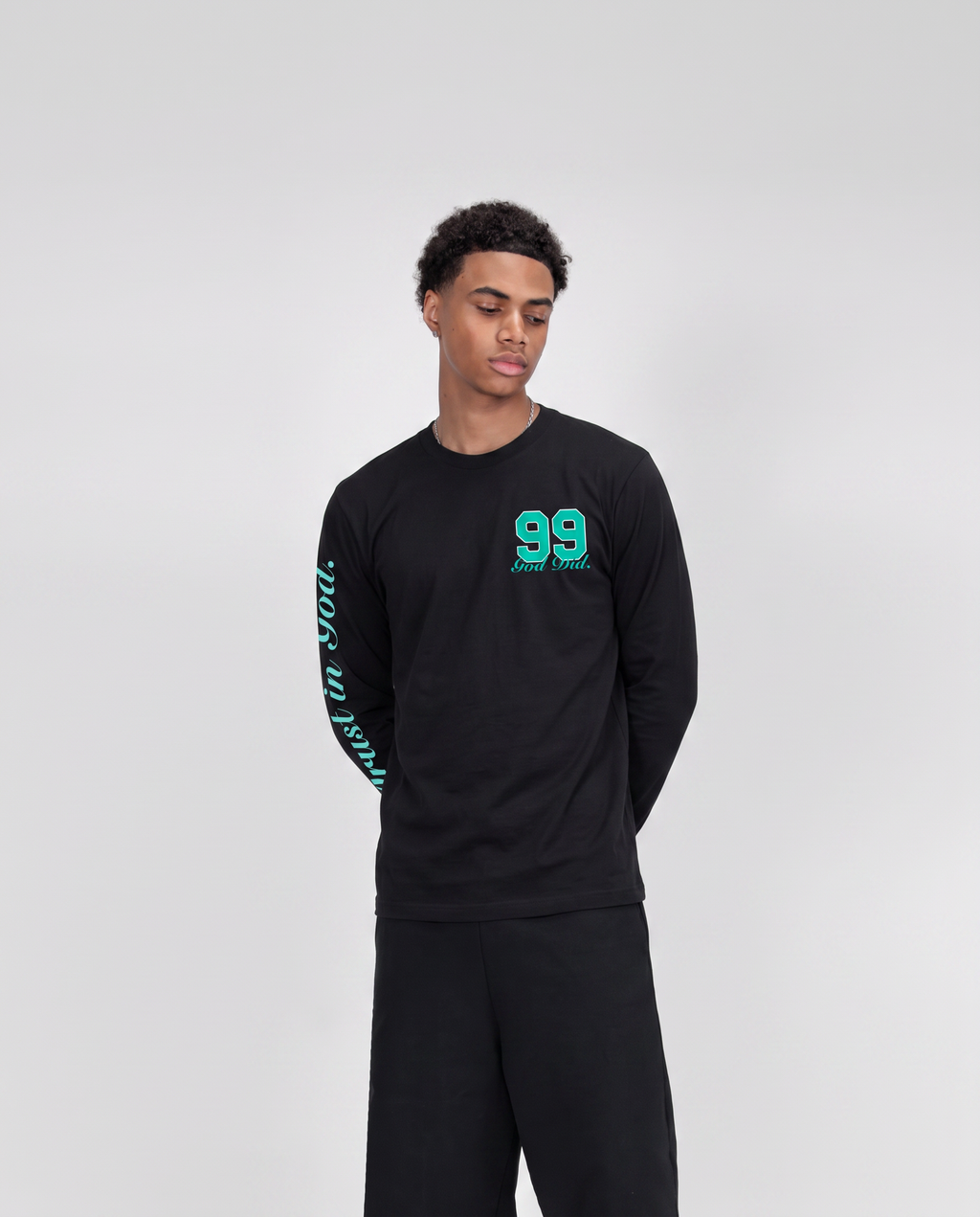 TRUST GOD. Longsleeve TIFFANY